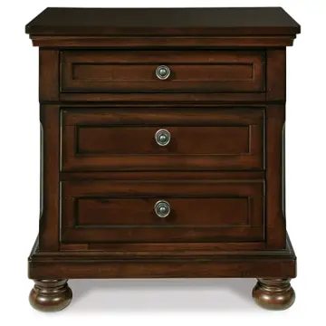 B697-92 Ashley Furniture Porter - Rustic Brown Bedroom Furniture Nightstand
