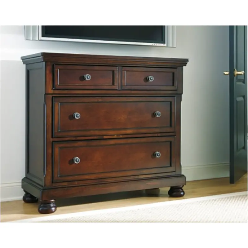 B697-39 Ashley Furniture Porter - Rustic Brown Bedroom Furniture Chest