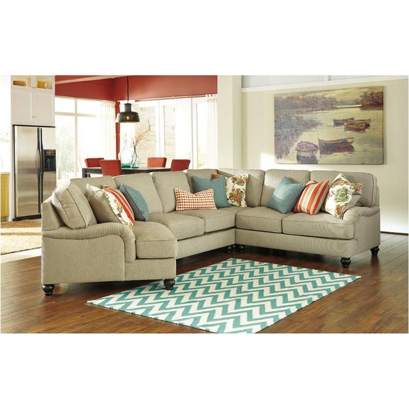 2630076 Ashley Furniture Kerridon - Putty Living Room Furniture Sectional