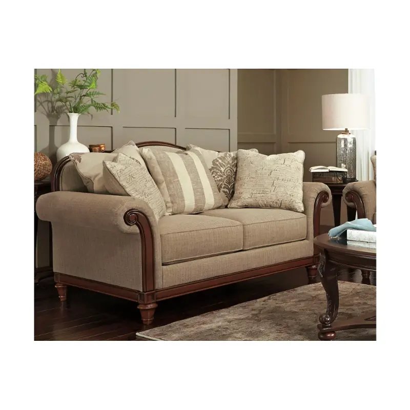 8980335 Ashley Furniture Berwyn View - Quartz Living Room Furniture Loveseat