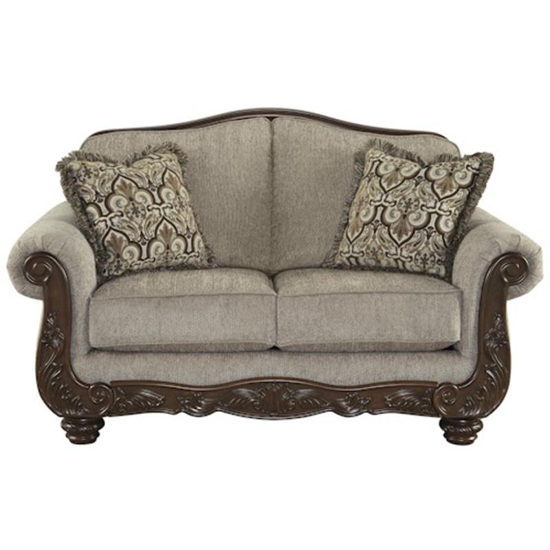 5760335 Ashley Furniture Cecilyn - Cocoa Living Room Furniture Loveseat