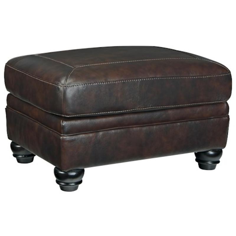 8220214 Ashley Furniture Bristan Walnut Living Room Ottoman