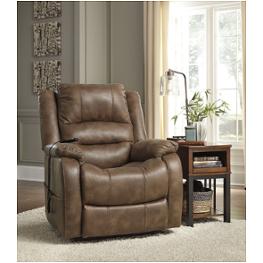 1090012 Ashley Furniture Yandel - Saddle Living Room Furniture Recliner