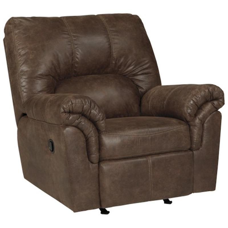 1200025 Ashley Furniture Bladen - Coffee Rocker Recliner - Coffee