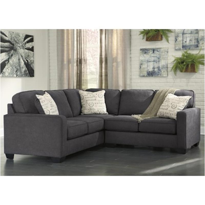 1660166 Ashley Furniture Alenya - Charcoal Left Arm Return Sofa