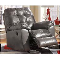 2010225 Ashley Furniture Alliston Durablend - Gray Living Room Furniture Recliner