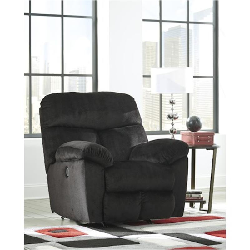 2230198 Ashley Furniture Saul - Black Power Rocker Recliner