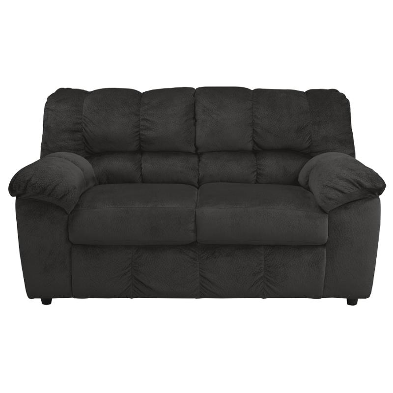 2660035 Ashley Furniture Julson - Ebony Living Room Furniture Loveseat
