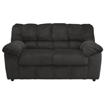 2660035 Ashley Furniture Julson - Ebony Living Room Furniture Loveseat