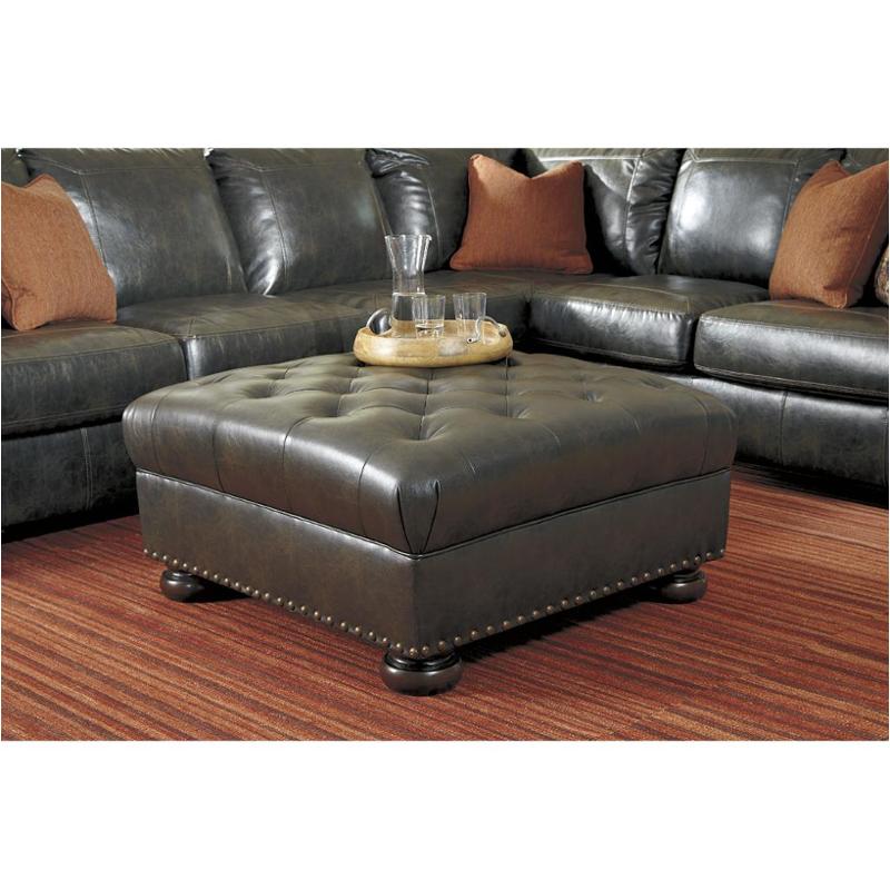 3160008 Ashley Furniture Nesbit Durablend - Antique Living Room Furniture Ottoman
