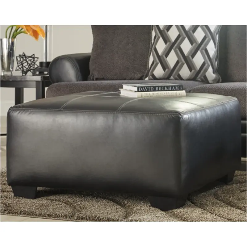 3220208 Ashley Furniture Kumasi - Smoke Living Room Furniture Ottoman