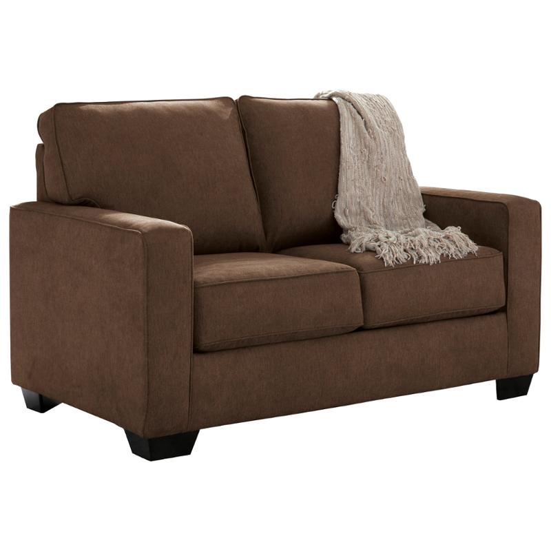 3590337 Ashley Furniture Zeb Espresso Twin Sofa Sleeper