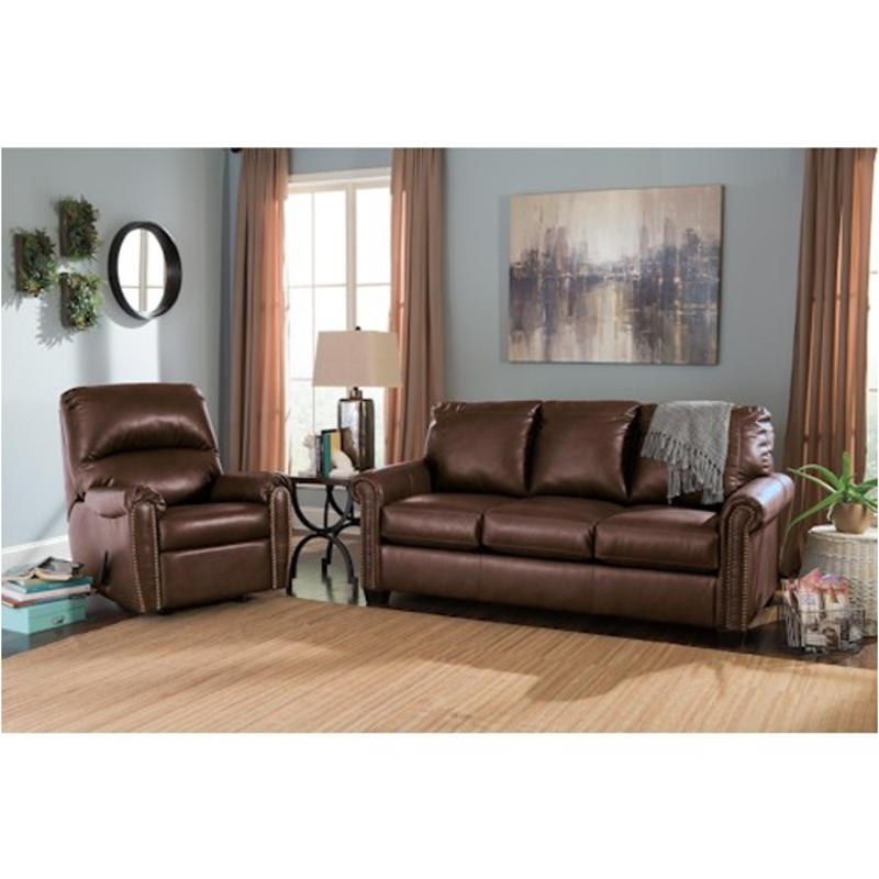 3800025 Ashley Furniture Lottie Durablend - Chocolate Living Room Furniture Recliner