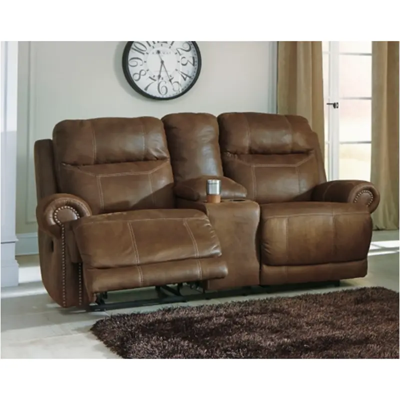 3840096 Ashley Furniture Austere - Brown Loveseat