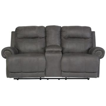 3840194 Ashley Furniture Austere - Gray Living Room Furniture Loveseat