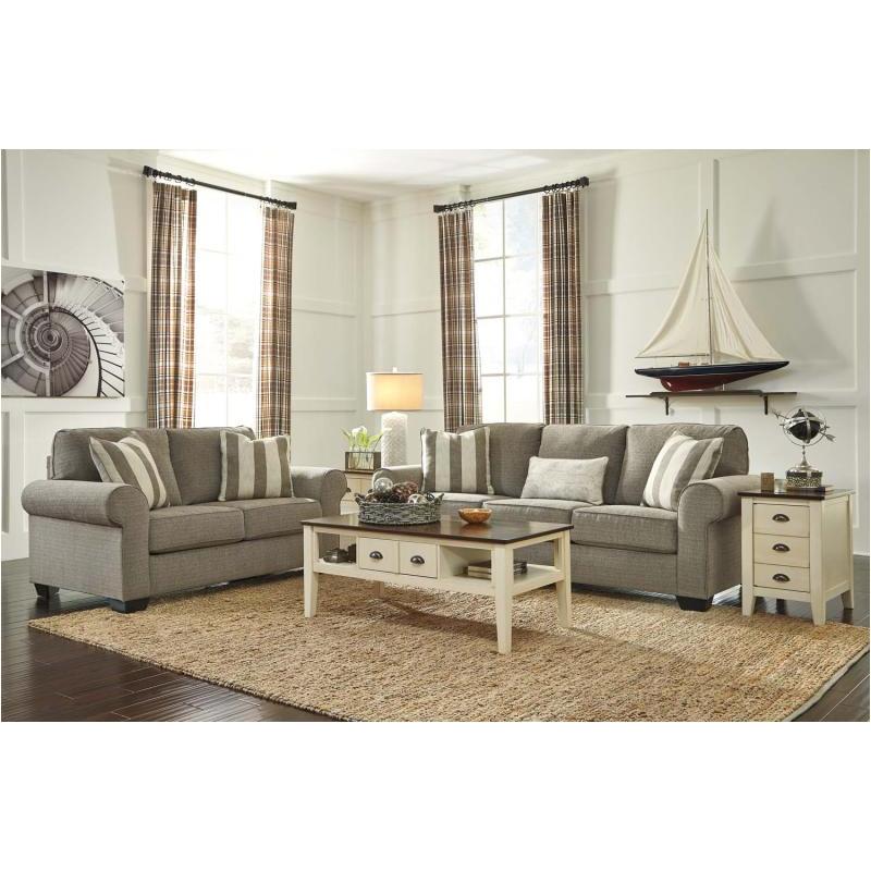 4760038 Ashley Furniture Baveria - Fog Living Room Furniture Sofa