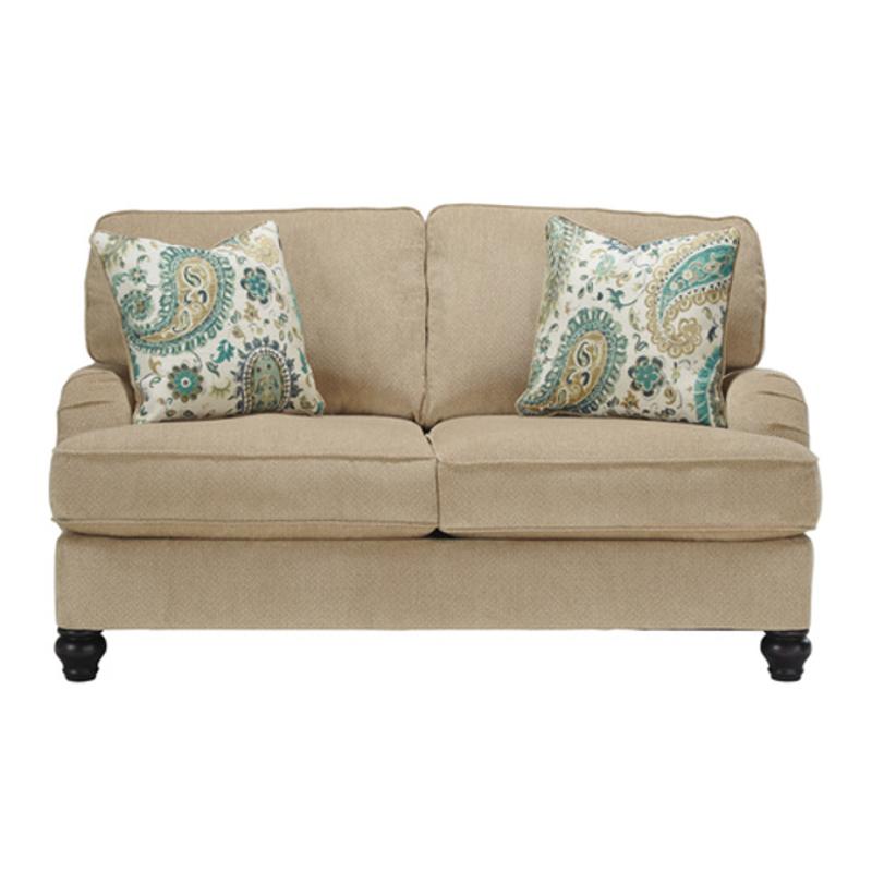 5810035 Ashley Furniture Lochian - Bisque Living Room Furniture Loveseat