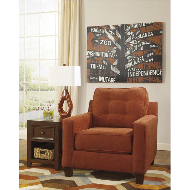 6220021 Ashley Furniture Verbena - Chocolate Living Room Furniture Accent Chair