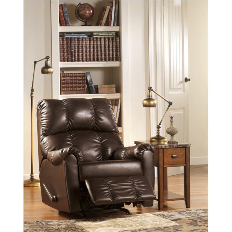 6508225 Ashley Furniture Rutledge - Mahogany Living Room Furniture Recliner