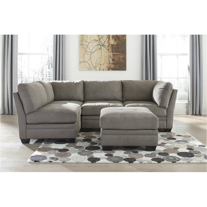 6510351 Ashley Furniture Iago - Cobblestone Living Room Furniture Sectional