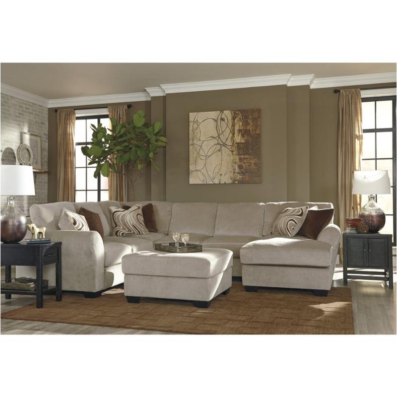 6570177 Ashley Furniture Hazes - Fleece Living Room Furniture Sectional