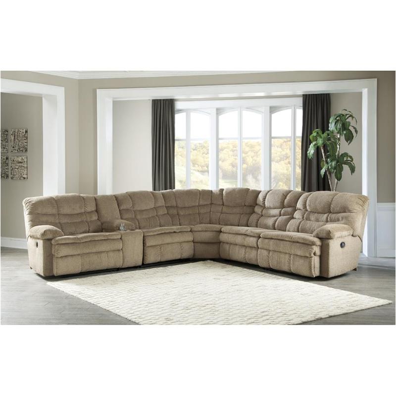 6630341 Ashley Furniture Zavion - Caramel Raf Zero Wall Recliner