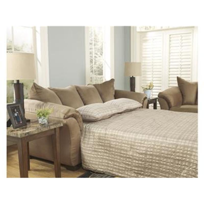 7500258 Ashley Furniture Darcy - Mocha Living Room Furniture Sleeper