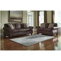 8000335 Ashley Furniture Breville - Espresso Loveseat