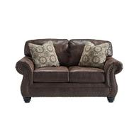 8000335 Ashley Furniture Breville - Espresso Living Room Furniture Loveseat