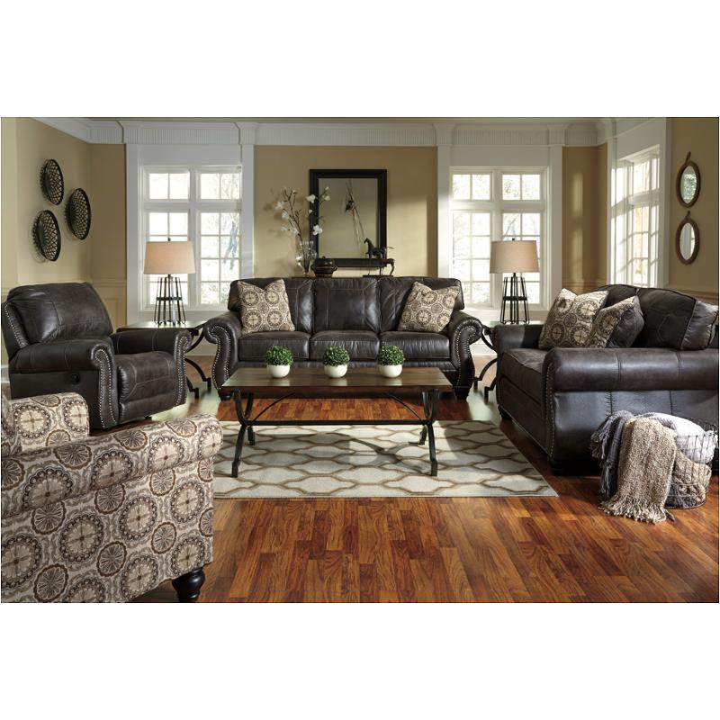 8000438 Ashley Furniture Breville, Charcoal Living Room Sets