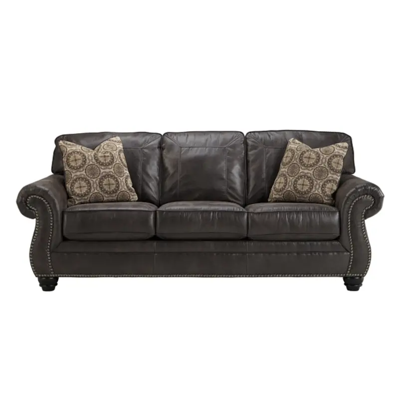 8000439 Ashley Furniture Breville - Charcoal Queen Sofa Sleeper