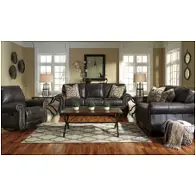 8000439 Ashley Furniture Breville - Charcoal Queen Sofa Sleeper