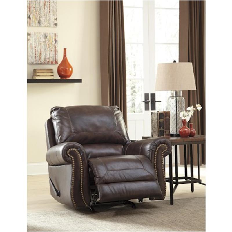 8220225 Ashley Furniture Bristan - Walnut Rocker Recliner