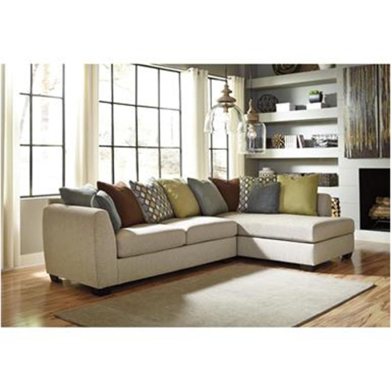 8290117 Ashley Furniture Casheral - Linen Living Room Furniture Sectional