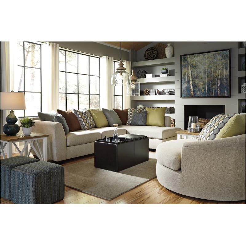 8290166 Ashley Furniture Casheral - Linen Living Room Furniture Sectional