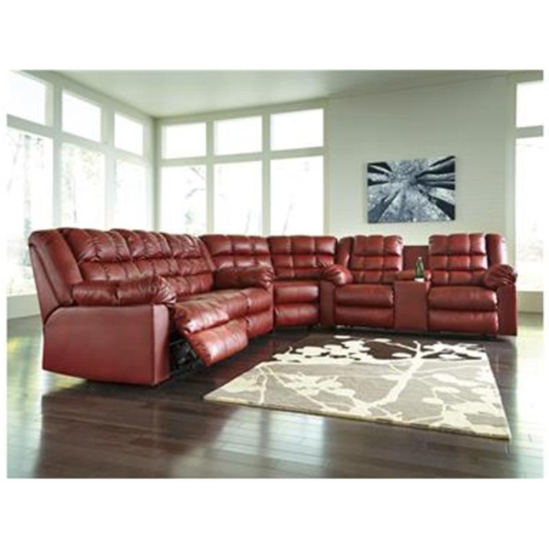 8320377 Ashley Furniture Brolayne Durablend - Garnet Living Room Furniture Sectional