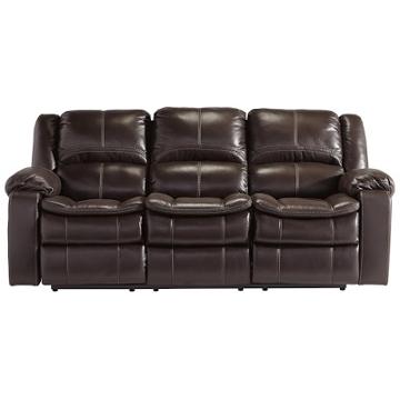 8890588 Ashley Furniture Long Knight - Brown Living Room Furniture Sofa