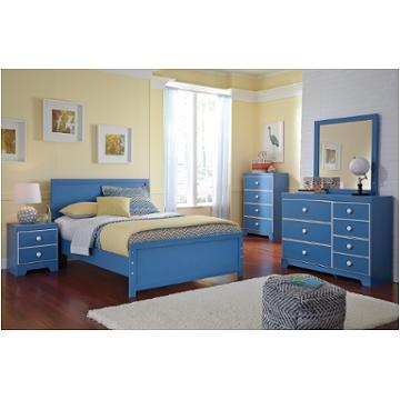 B045-87 Ashley Furniture Bronilly - Blue Bedroom Furniture Bed