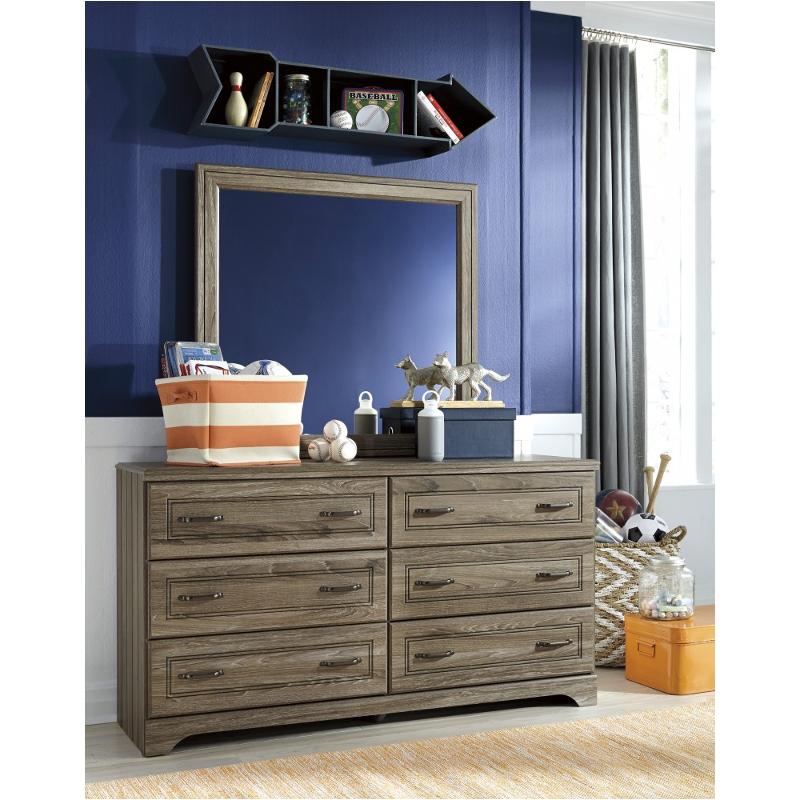 B171-26 Ashley Furniture Javarin - Grayish Brown Bedroom Furniture Mirror