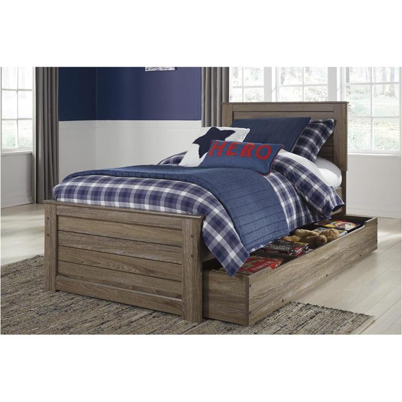 B171-60 Ashley Furniture Javarin - Grayish Brown Bedroom Furniture Bed