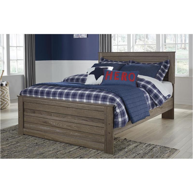 B171-87 Ashley Furniture Javarin - Grayish Brown Bedroom Furniture Bed