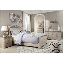 B196-77 Ashley Furniture Catalina - Antique White Bedroom Furniture Bed