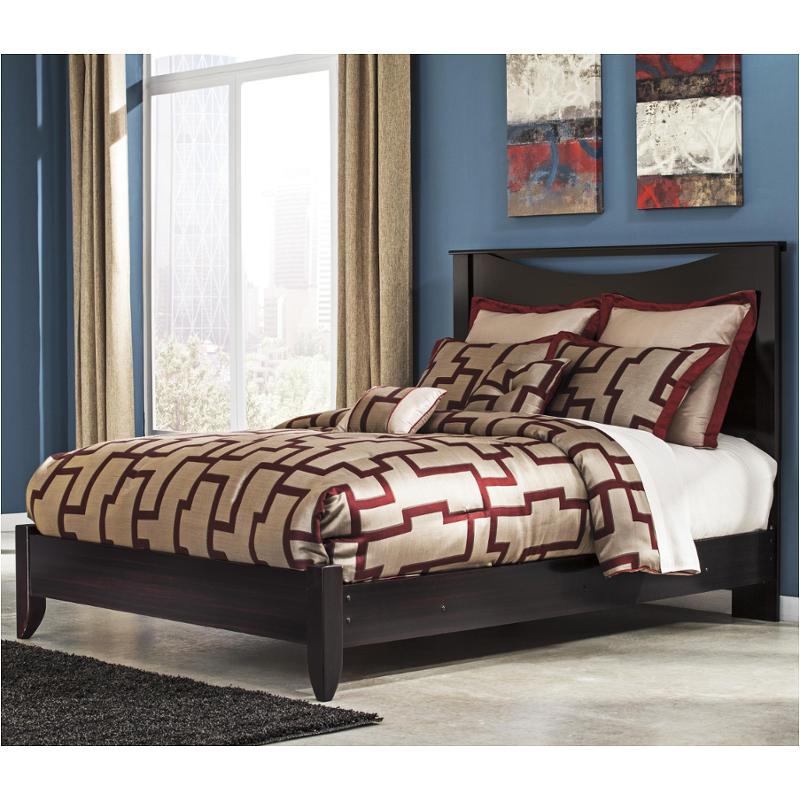B217-57 Ashley Furniture Zanbury - Merlot Queen Panel Bed