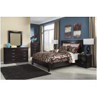 B217-57 Ashley Furniture Zanbury - Merlot Bedroom Furniture Bed