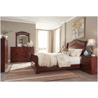 B223-78 Ashley Furniture Delianna - Reddish Brown Bedroom Furniture Bed