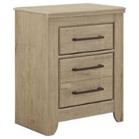 B261-92 Ashley Furniture Annilynn - Light Brown Bedroom Furniture Nightstand