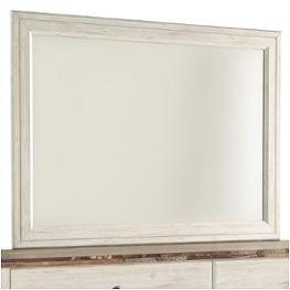 B267-36 Ashley Furniture Willowton - Whitewash Bedroom Furniture Mirror