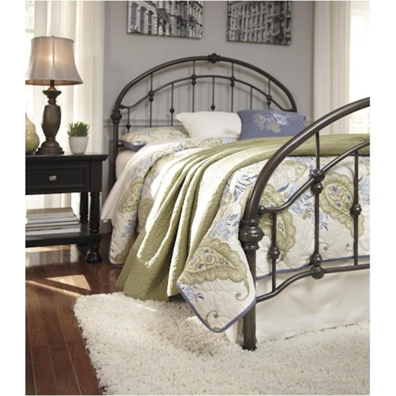 B280-181 Ashley Furniture Queen Metal Headboard/footboard/rails