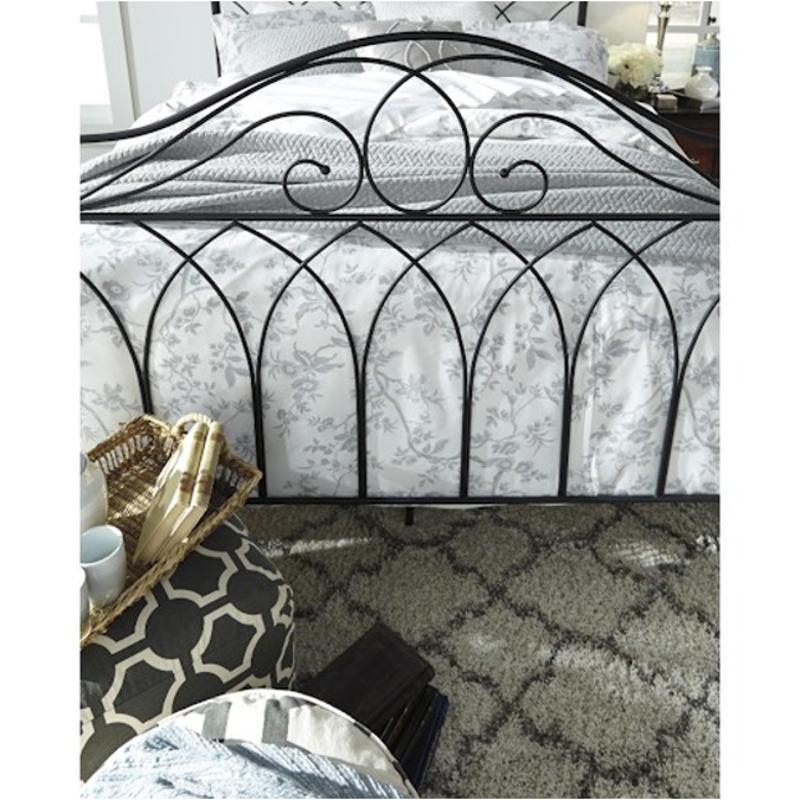 B280-481 Ashley Furniture Queen Metal Headboard/footboard/rails