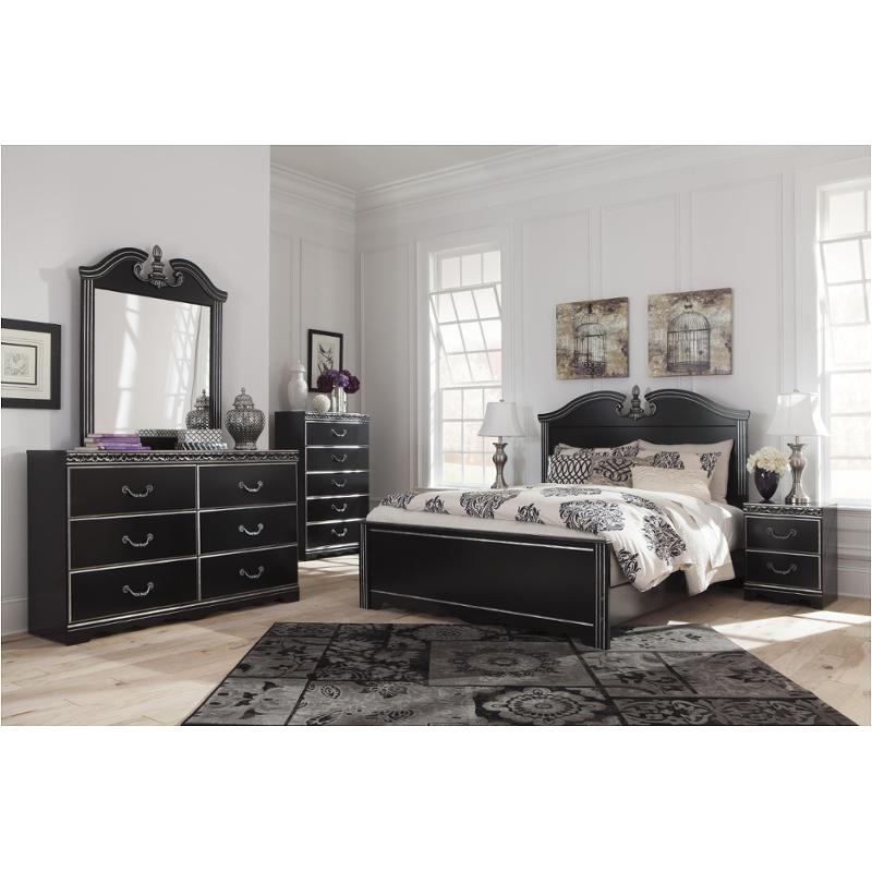B301-57 Ashley Furniture Navoni - Black Bedroom Furniture Bed